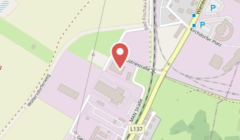 Kartenausschnitt: Hundesporthalle Bad Fischau