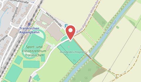 Kartenausschnitt: Traiskirchner Hundeverein