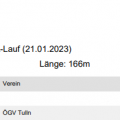 2. Platz und 2. Aufstiegsnuller (Stockerauer Winter I - 21.1.2023)